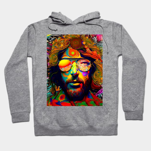 Hippie Dippie: Happy 420 Day, Stay Trippy Hippie Hoodie by Puff Sumo